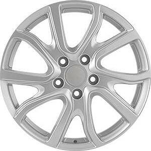 Replica HO62 7.5x17 5x114.3 ET 55 Dia 64.1 silver