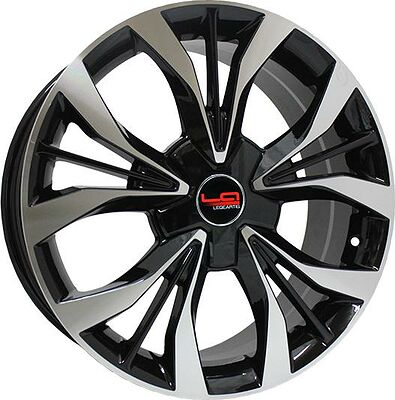 Replica Concept-HND525 6.5x17 5x114.3 ET 48 Dia 67.1 BK+W