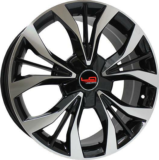 Replica Concept-HND525 6.5x16 5x114.3 ET 41 Dia 67.1 BK+W