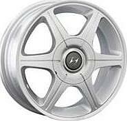 Replica HND6 5x14 4x100 ET 46 Dia 54.1 silver