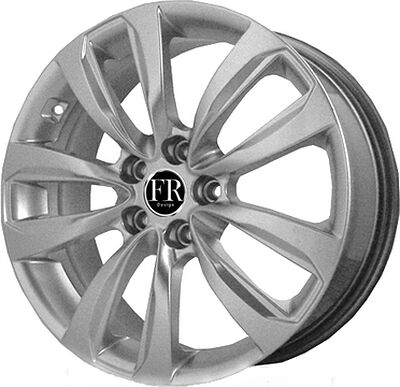 Replica FR002 7x17 5x114.3 ET 41 Dia 67.1 Silver