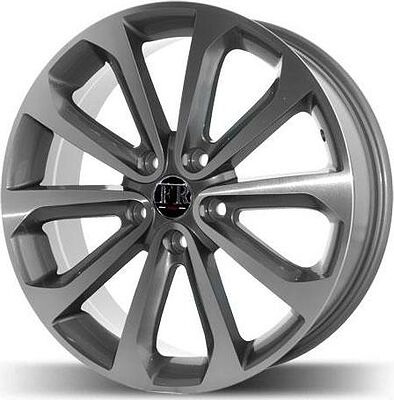 Replica FR026 6x16 5x114.3 ET 48 Dia 67.1 silver