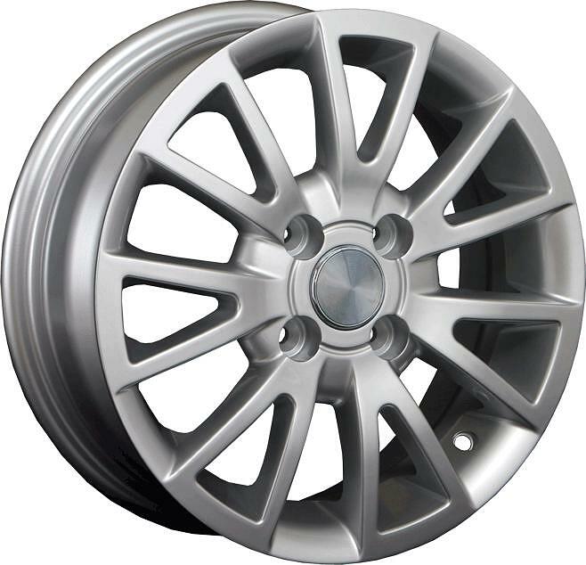 Replica KI191 5.5x14 4x100 ET 46 Dia 54.1 silver