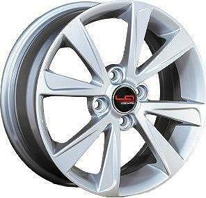 Replica KI56 5.5x15 4x100 ET 46 Dia 54.1 Silver