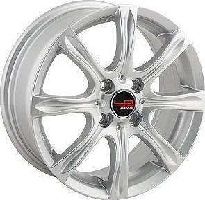 Replica Ki60 6x15 4x100 ET 48 Dia 54.1 silver