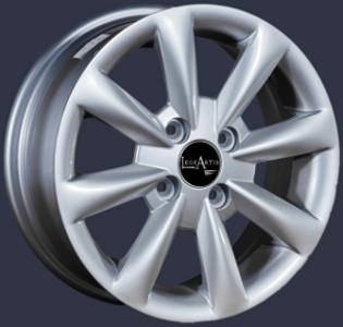 Replica KI7 5.5x14 4x100 ET 45 Dia 54.1 silver