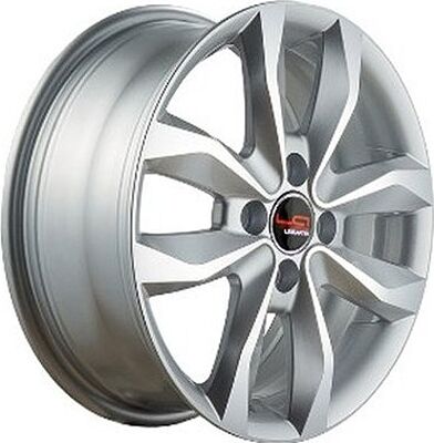 Replica KI77 5.5x15 4x100 ET 46 Dia 54.1 silver