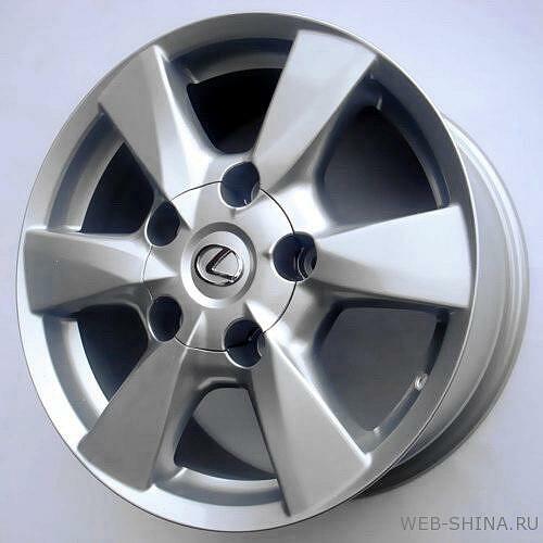 Replica 863702 8x18 5x150 ET 40 Dia 110.2 silver