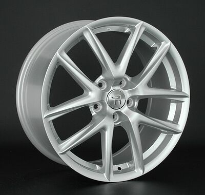 Replica LX55 7.5x17 5x114.3 ET 45 Dia 60.1 silver