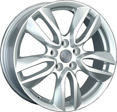 Replica LX87 7.5x19 5x114.3 ET 35 Dia 60.1 silver