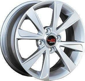 Replica LF8 6x15 4x100 ET 45 Dia 54.1 silver