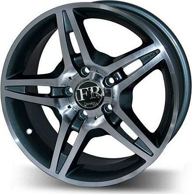 Replica FR557 7x17 5x114.3 ET 55 Dia 67.1 silver