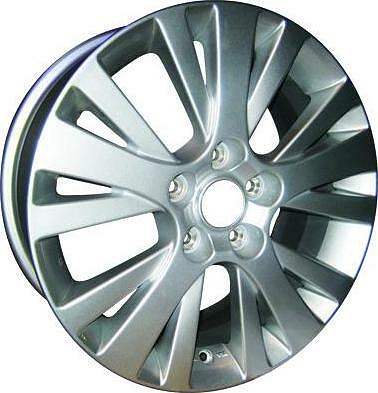 Replica MA3 7x17 5x114.3 ET 55 Dia 67.1 silver