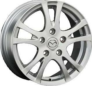 Replica MZ25 6x15 4x100 ET 45 Dia 54.1 silver