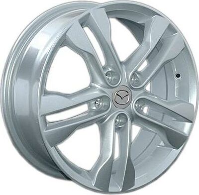 Replica MZ44 7.5x18 5x114.3 ET 50 Dia 67.1 silver