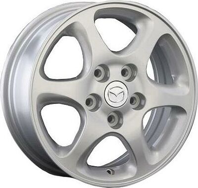 Replica MZ6 6x15 5x114.3 ET 50 Dia 67.1 silver