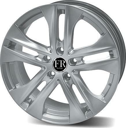 Replica FR005 7.5x17 5x112 ET 48 Dia 66.6 silver