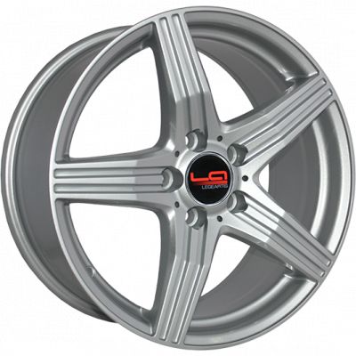 Replica MB111 8x17 5x112 ET 48 Dia 66.6 silver
