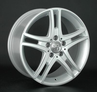 Replica MB140 7x17 5x112 ET 37 Dia 66 silver