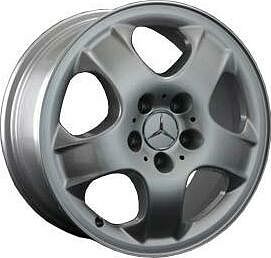 Replica MB24 8x17 5x112 ET 52 Dia 66.6 silver