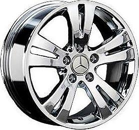 Replica MB57 7x15 5x112 ET 37 Dia 66.6 silver