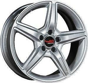 Replica MB65 8x17 5x112 ET 38 Dia 66.6 silver