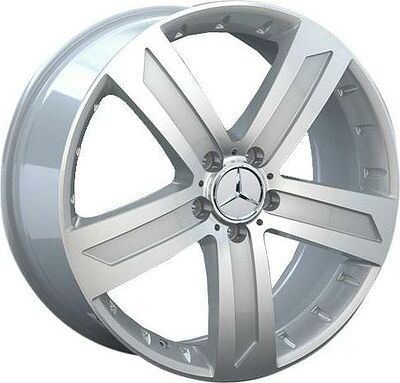 Replica MB85 8x19 5x112 ET 47 Dia 66.6 silver