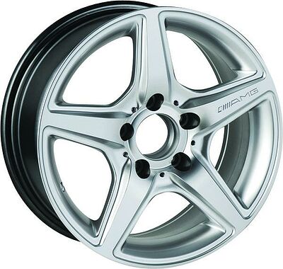 Replica ME511 8x18 5x112 ET 35 Dia 66.6 Silver