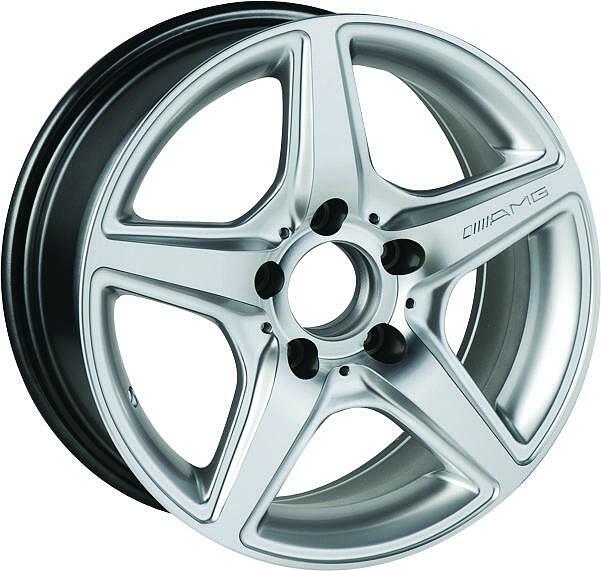 Replica ME511 7x15 5x112 ET 35 Dia 66.6 Silver