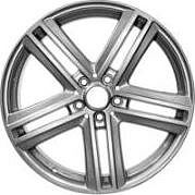 Replica ME66 8.5x19 5x112 ET 56 Dia 66.6 silver