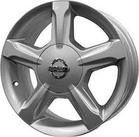Replica NI7 6.5x17 5x114.3 ET 45 Dia 66.1 silver