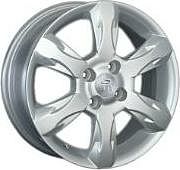 Replica NS106 6x15 4x100 ET 45 Dia 60.1 Silver