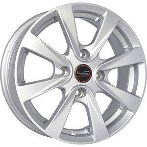 Replica NS128 6x15 4x100 ET 50 Dia 60 silver