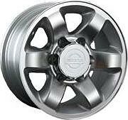 Replica NS2 8x16 6x139.7 ET 10 Dia 110.5 silver