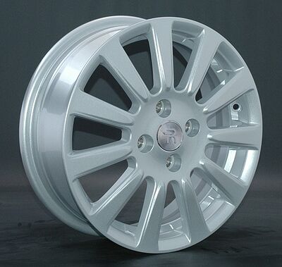 Replica NS65 5.5x15 4x100 ET 45 Dia 60.1 silver