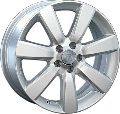 Replica OPL64 7x17 5x105 ET 42 Dia 56.6 silver