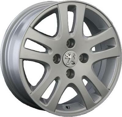 Replica PG2 6x15 4x108 ET 27 Dia 65.1 silver