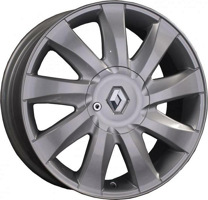 Replica RE1 5.5x14 4x100 ET 43 Dia 60.1 silver