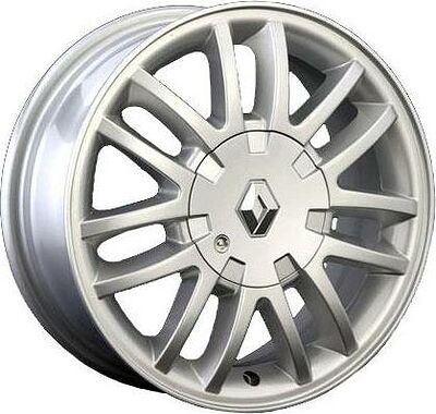 Replica RE2 6x15 4x100 ET 49 Dia 60.1 silver