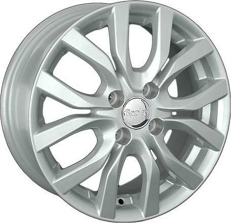 Replica RN155 6x15 4x100 ET 40 Dia 60 silver