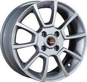 Replica RN17 6x15 4x100 ET 43 Dia 60.1 silver