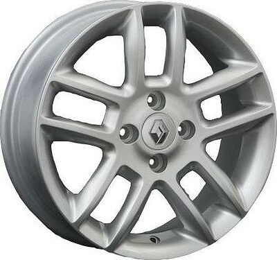 Replica RN23 6x15 4x100 ET 43 Dia 60.1 silver
