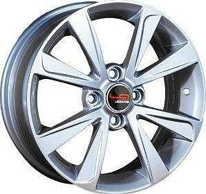 Replica RN43 6x15 4x100 ET 40 Dia 60.1 silver