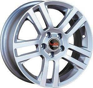 Replica SK2 6x15 5x100 ET 43 Dia 67.1 silver