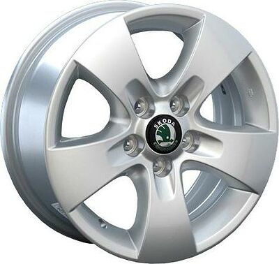Replica SK511 5.5x14 5x100 ET 38 Dia 57.1 Silver
