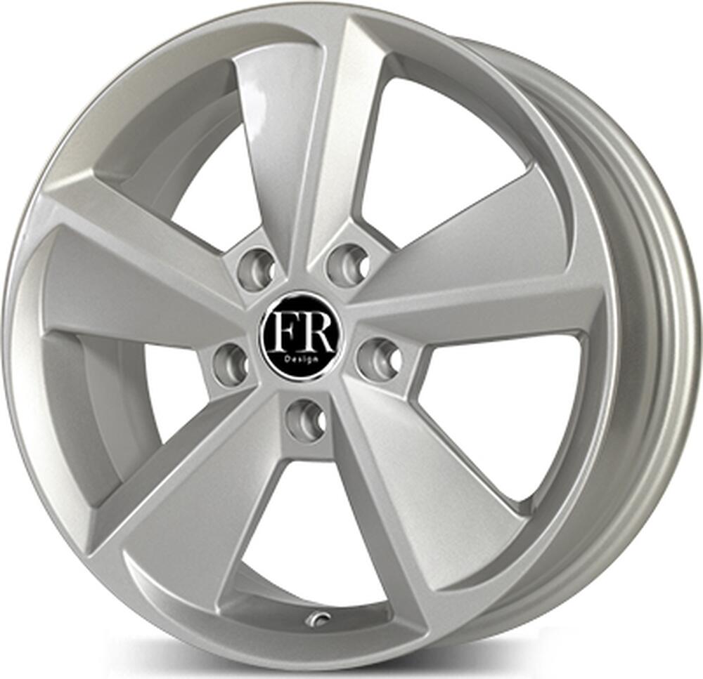 Replica SK61 7x17 5x112 ET 45 Dia 57.1 silver