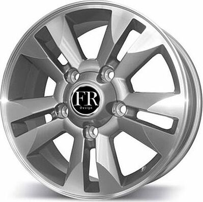 Replica FR577 8x17 5x150 ET 60 Dia 110.2 silver