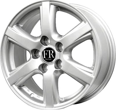 Replica FR609 6x15 5x110 ET 35 Dia 65.1 silver