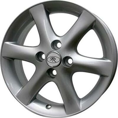 Replica FR618 6x15 4x100 ET 45 Dia 54.1 silver