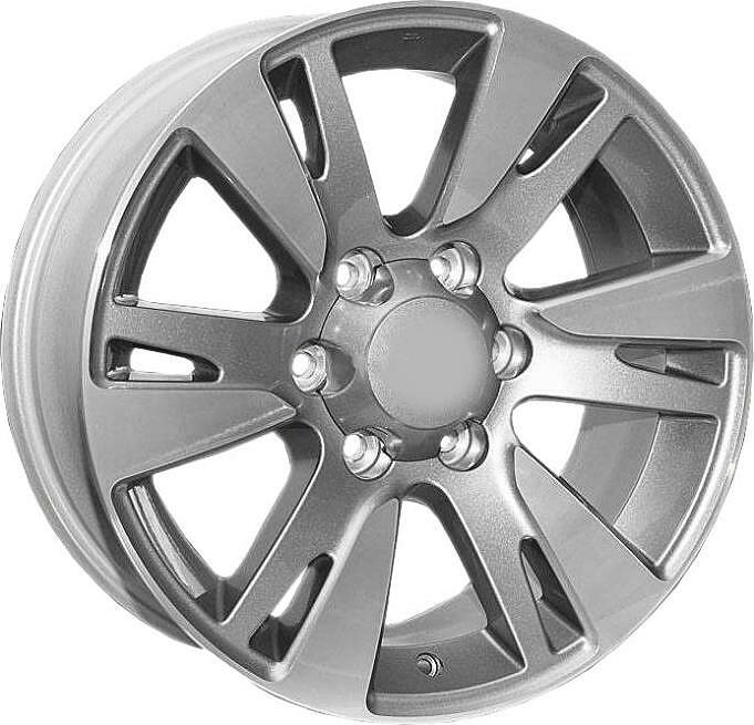 Replica TO21 7.5x17 6x139.7 ET 30 Dia 106.2 silver